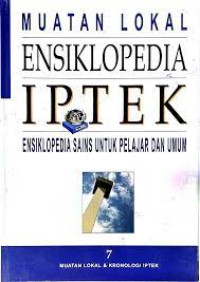 Image of Ensiklopedia Iptek : 7 Muatan Lokal & Kronologi Iptek